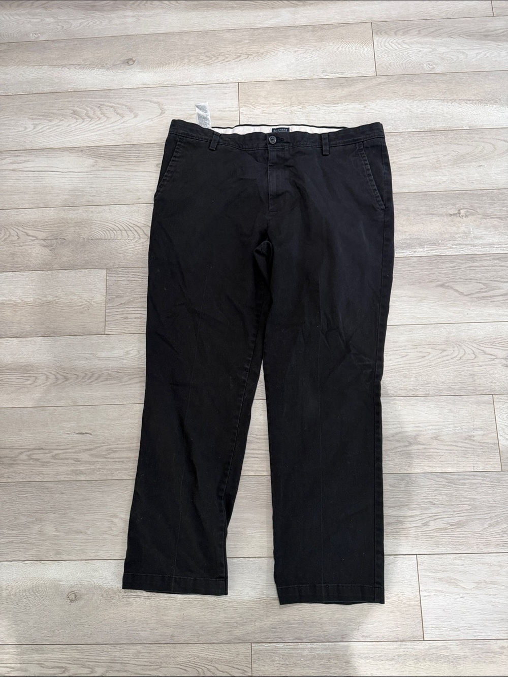 Dockers Men's Black Chinos - Classic Straight Fit